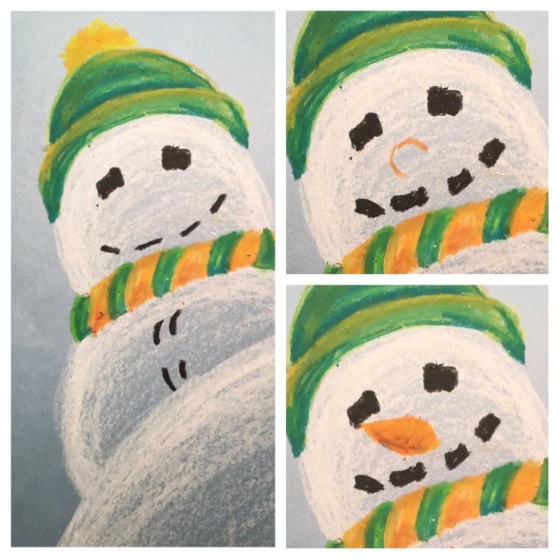 snowman-features